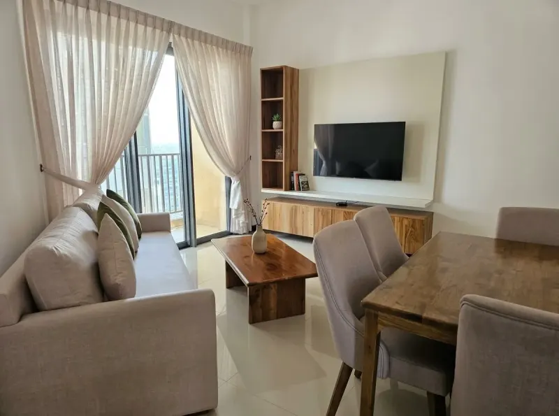 🏙️ LUXURY 2-BEDROOM FULLY FURNISHED APARTMENT FOR RENT – TRI-ZEN, COLOMBO 02 in Colombo 02