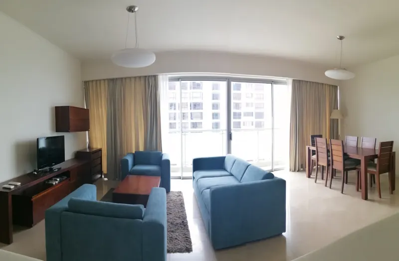 FULLY FURNISHED 3-BEDROOM APARTMENT AT EMPEROR APARTMENTS, COLOMBO 03